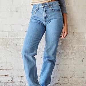 Levis Low Pro Denim Wide Leg Mid Rise